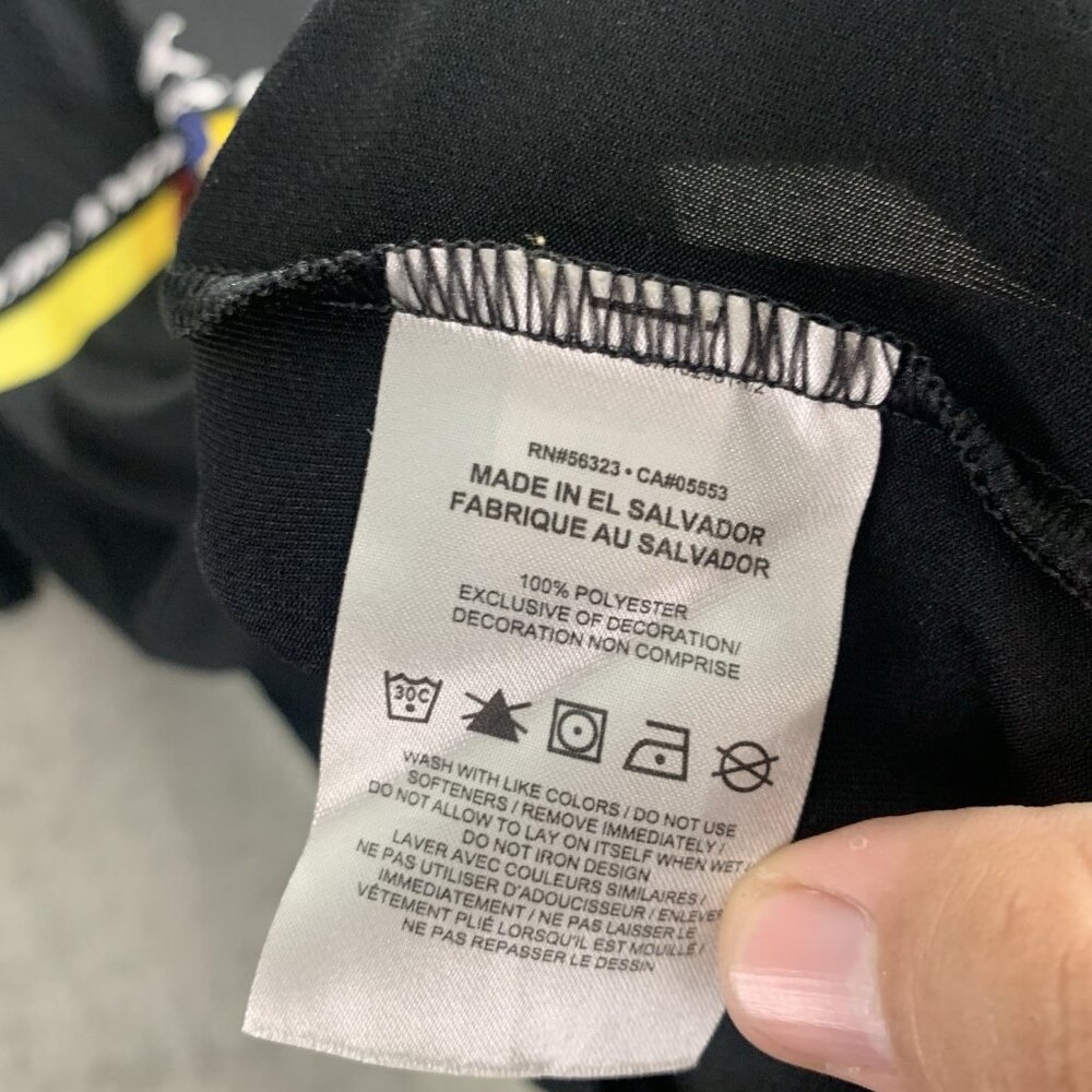 Nike Shirt Men Medium Tall Los Angeles Lakers Black NBA Cup In Season Tournament - Picture 6 of 9